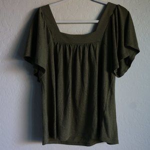 Loft Square Neck Blouse
